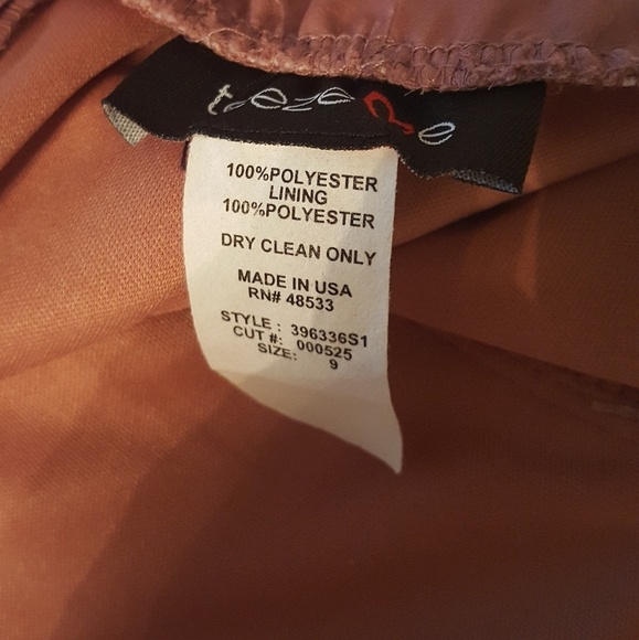 Teeze Me Y2K Mauve Strapless Sheath Dress - Picture 6 of 6